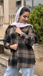 شکت پشمی چهارخونه خارجی کد 1578 - Image 5