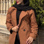 ترنچ کت Zara کد 1586