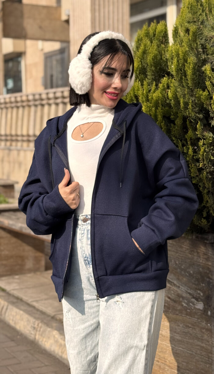 سویشرت باکسی وارداتی پارت آخر کد 1633 - Image 6