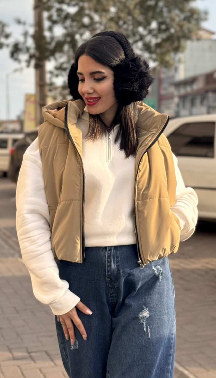پافر سیلیکونی کلاهدار کد 1604 - Image 3