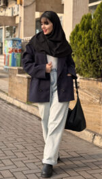 پالتو فوتر 4 دکمه Zara کد 1625 - Image 4