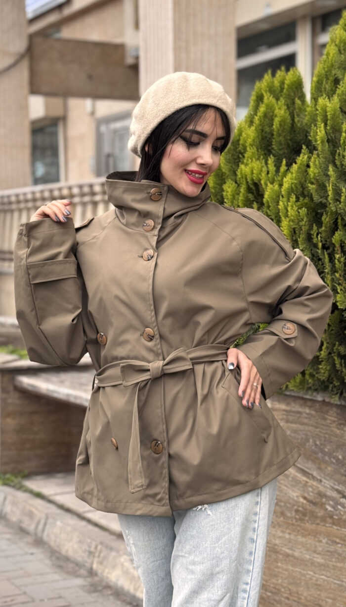ترنچ کت Bereshka پارت 2 کد 1627 - Image 10