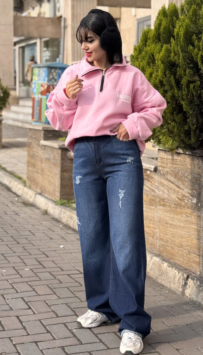 شلوار جین رگولار کد 40319 - Image 2