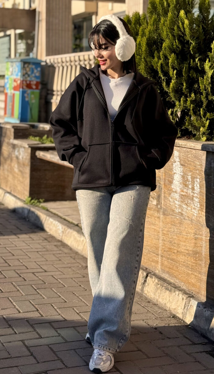 سویشرت باکسی وارداتی پارت آخر کد 1633 - Image 5
