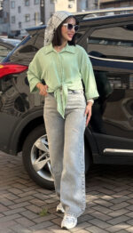 شومیز گره ای ینزی کد 1649 - Image 8