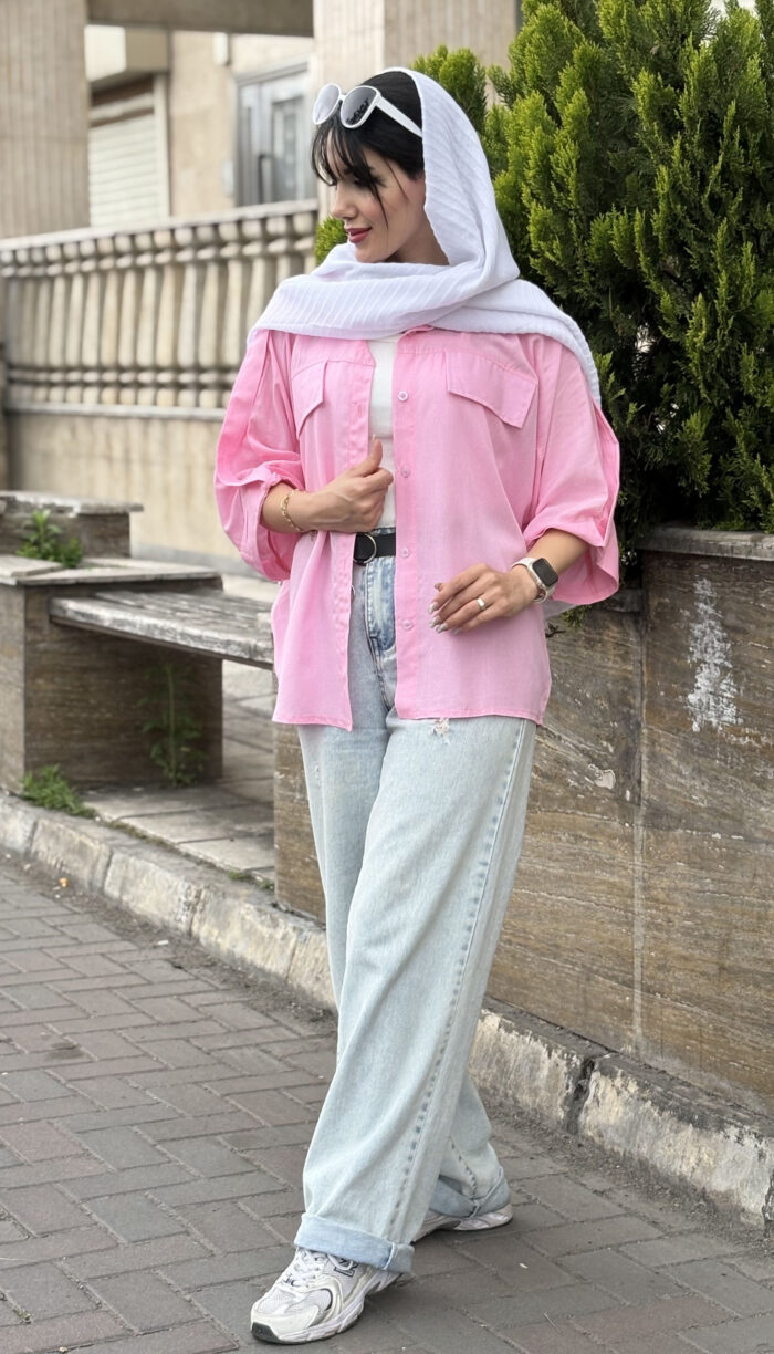 مانتو لینن دو قاپک کد 1656 - Image 8