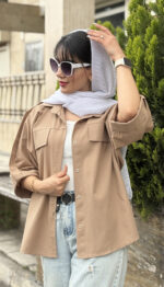 مانتو لینن دو قاپک کد 1656 - Image 4