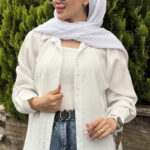 مانتو لینن اسلپ بیسیک کد 1665