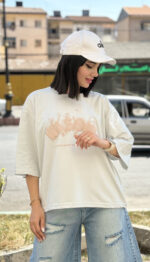 تیشرت باکسی Wassup خارجی کد 1668 - Image 6