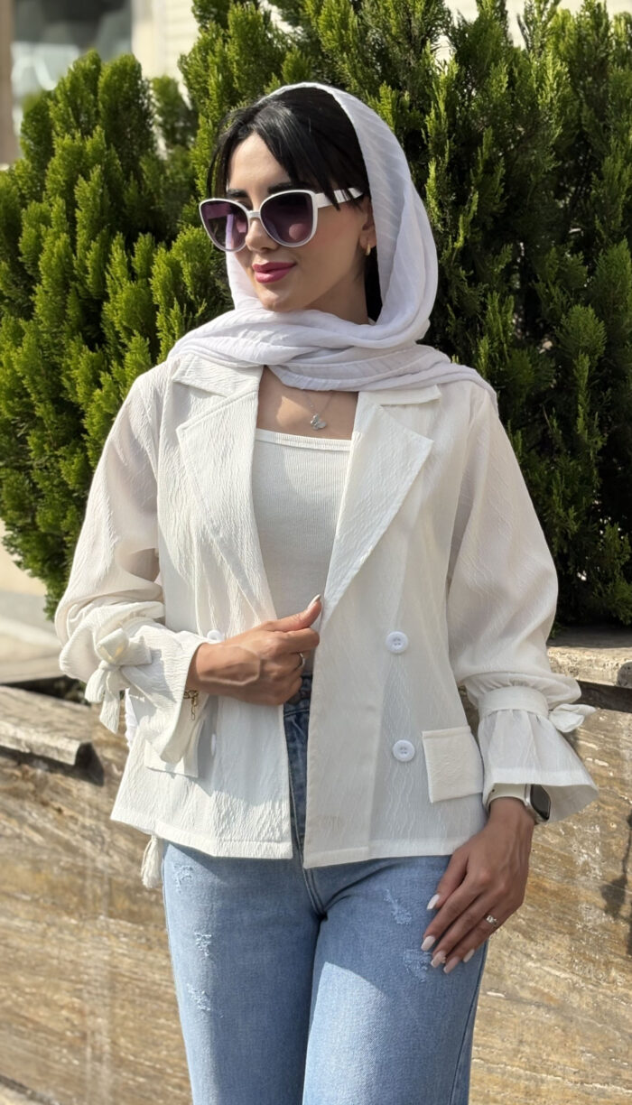 کت آستین عروسکی فلورانس کد 1670 - Image 12