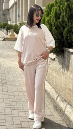 ست تیشرت و شلوار Dior کد 1703 - Image 3
