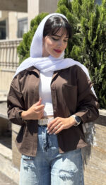 شومیز سیلک تک جیب کد 1682 - Image 2