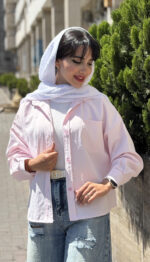 شومیز سیلک تک جیب کد 1682 - Image 7