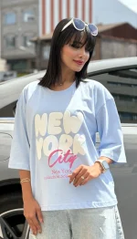 تیشرت وارداتی New York کد 1715 - Image 7
