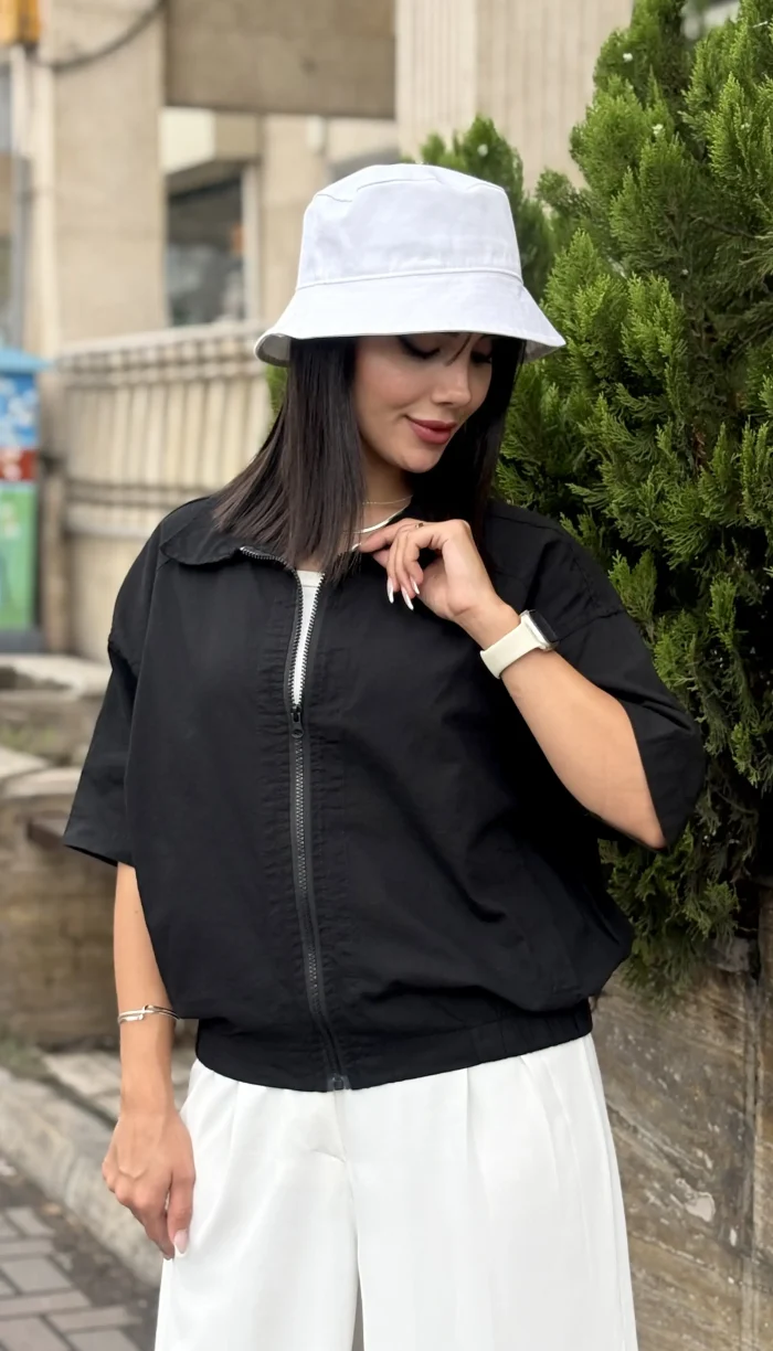 وست لینن جلو زیپ پارت آخر کد 1734 - Image 6
