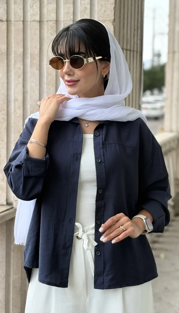 شومیز بیسیک پری مودال کد 1739 - Image 6