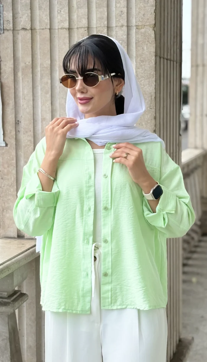 شومیز بیسیک پری مودال کد 1739 - Image 2