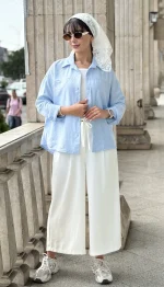 شومیز بیسیک پری مودال کد 1739 - Image 9