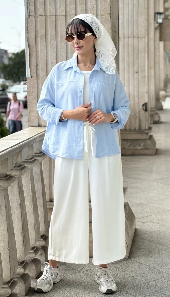 شومیز بیسیک پری مودال کد 1739 - Image 9