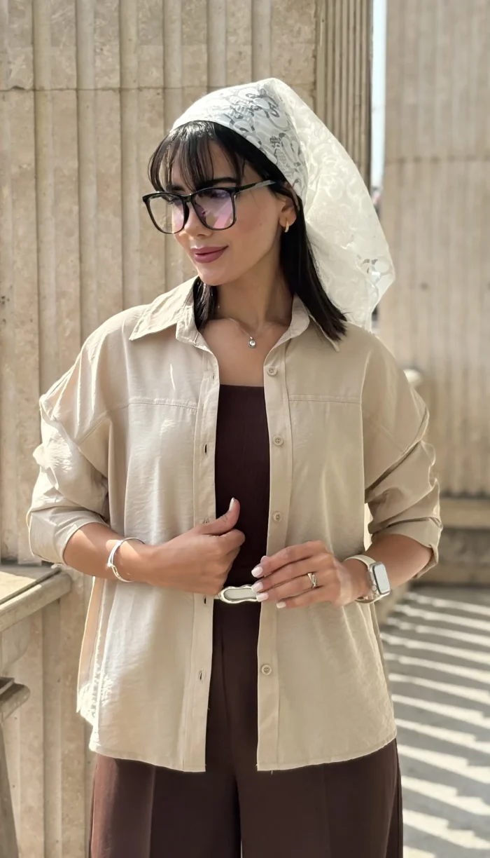 شومیز بیسیک پری مودال کد 1739 - Image 3