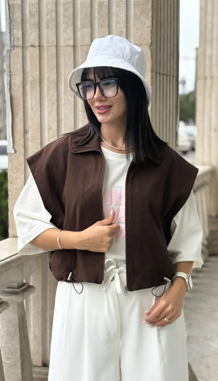 وست لینن پایین گت Zara کد 1743 - Image 2