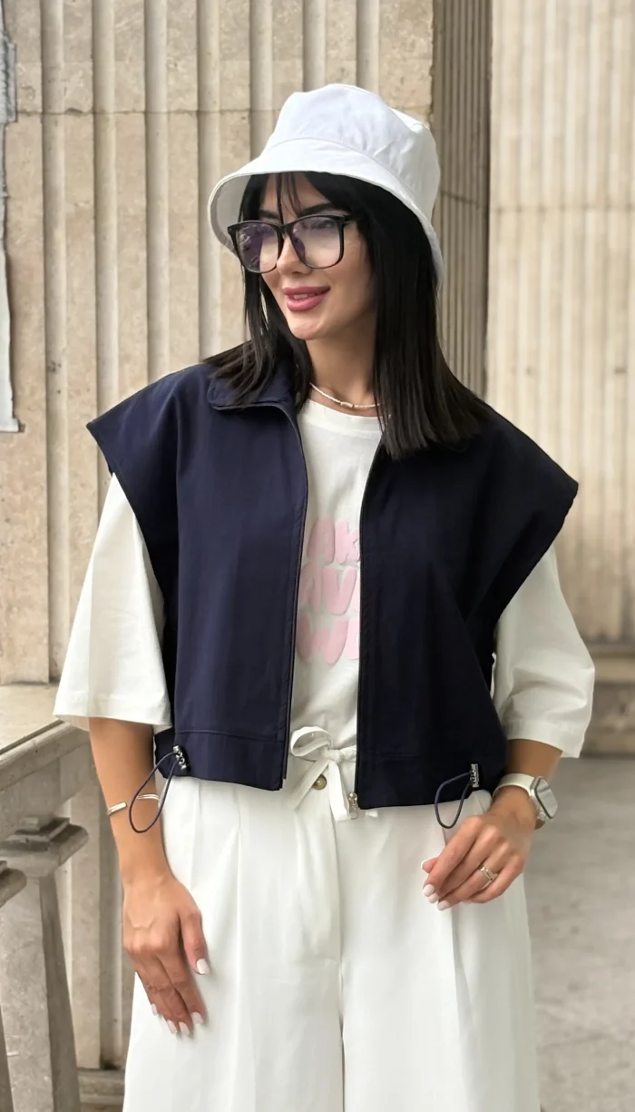 وست لینن پایین گت Zara کد 1743 - Image 6