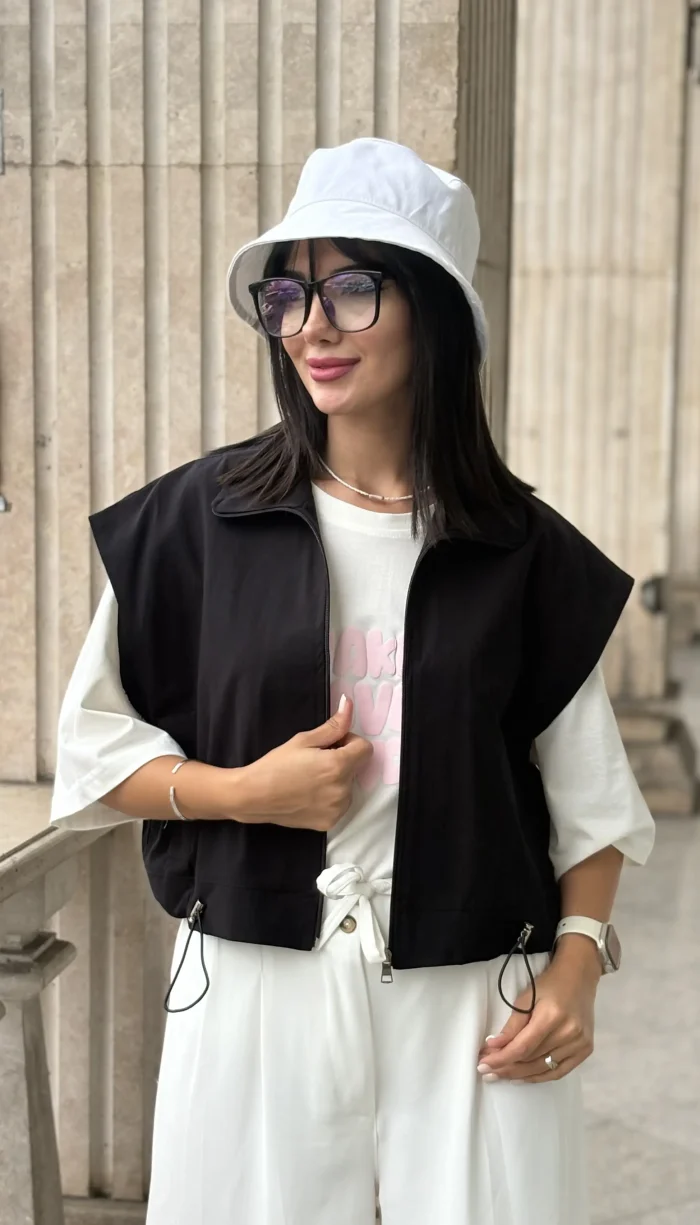 وست لینن پایین گت Zara کد 1743 - Image 7