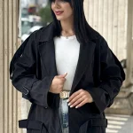 ترنچ کت Zara کد 1751