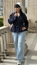 ترنچ کت Bereshka کد 1754 - Image 3