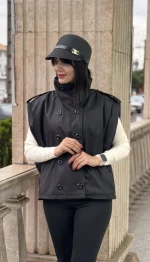 ترنچ کت / وست Bereshka کد 1777 - تصویر 2
